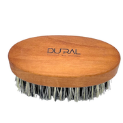 Dural Dural Beard Brush Grey Tampico Fibre Pear Wood Beard Brush