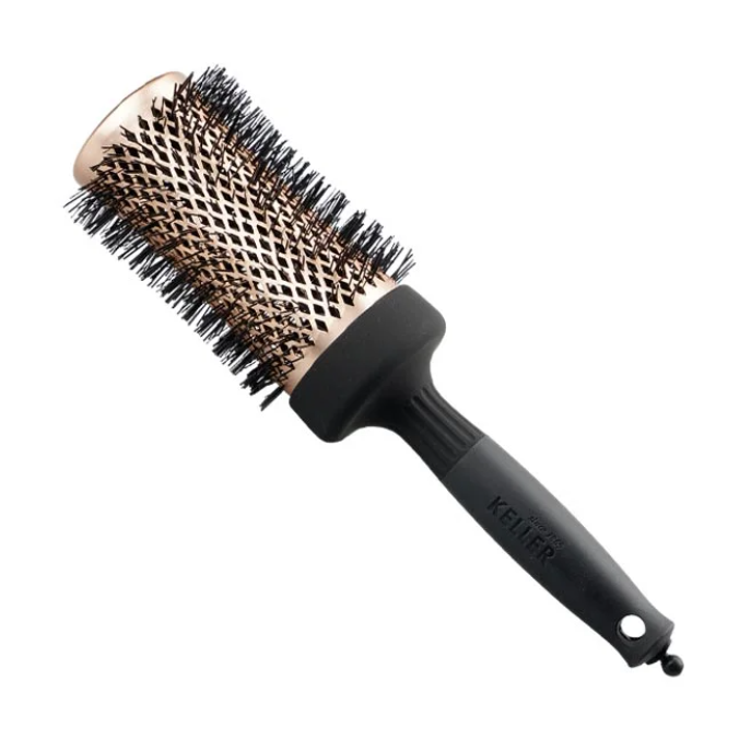 Keller Haarbürsten Keller Copper-Line 53mm Tourmalin & Ionic 53mm Ceramic Curler Hairbrush