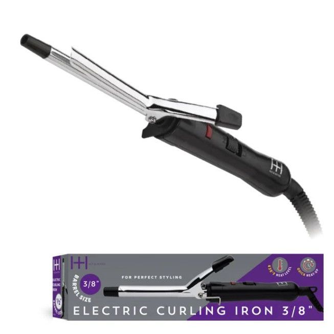 Mill's Beauty Supply Hot & Hotter Electric Curl Iron - 3/8 in Hair Curling Iron