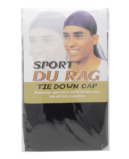 Sport Du Rag Sport Mens Du Rag Tie Down Cap Tie Down Cap