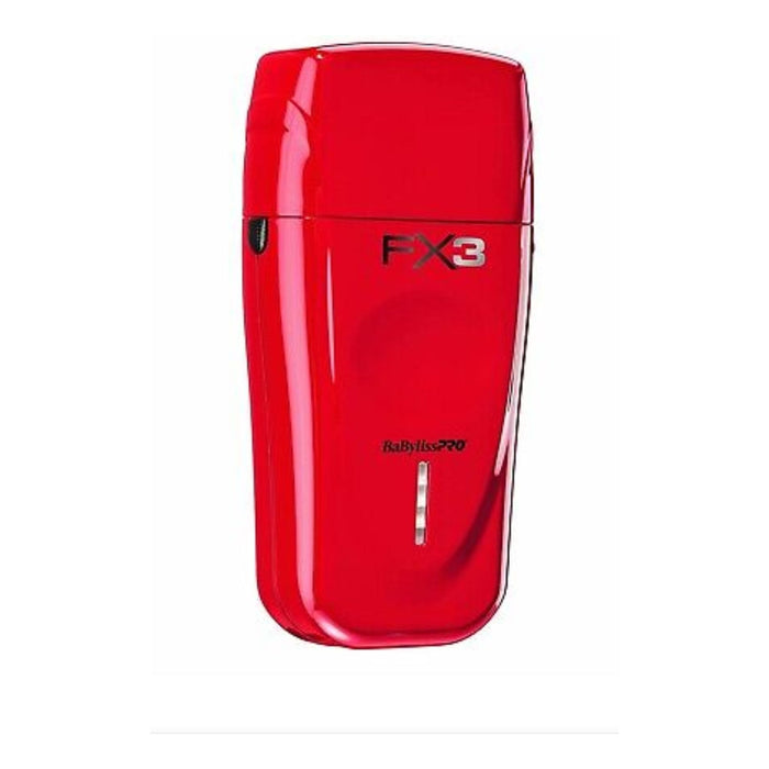 Babylisspro Fx3 Red Double Foil Cordless Professional High Speed Shaver Fxx3S