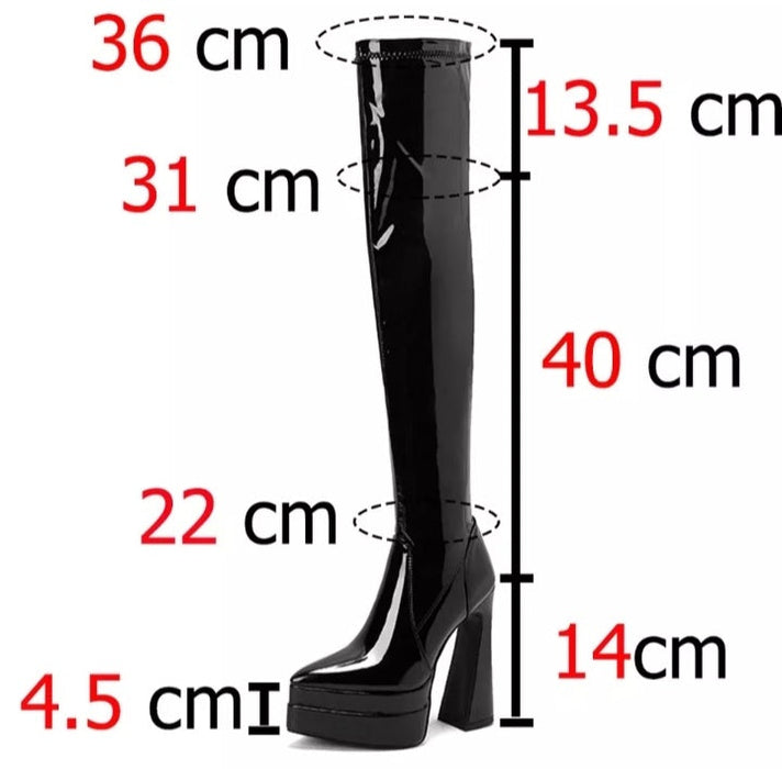 Fashionella Autumn Winter High Boots