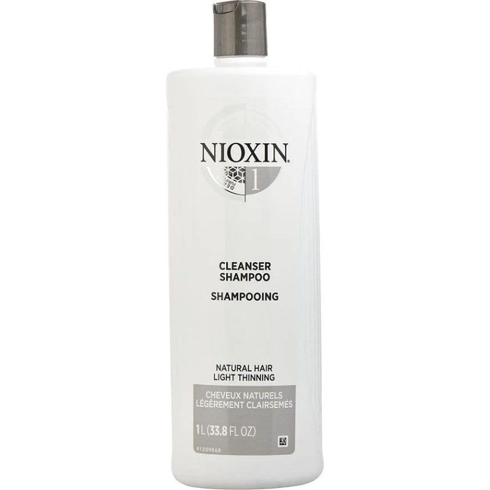 Nioxin System 1 Natural Hair Light Thinning Cleanser Shampoo 33.8oz