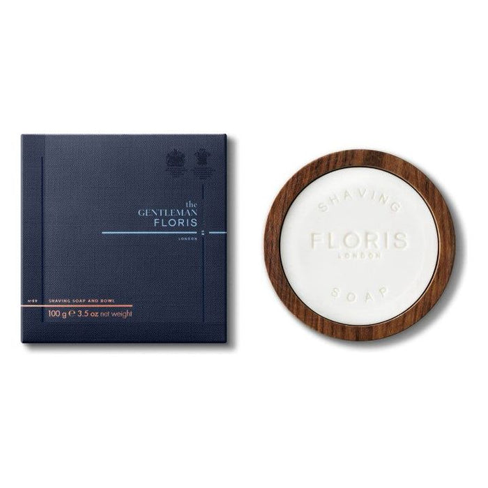 Floris London No. 89 Shaving Soap In A Wooden Bowl 100g