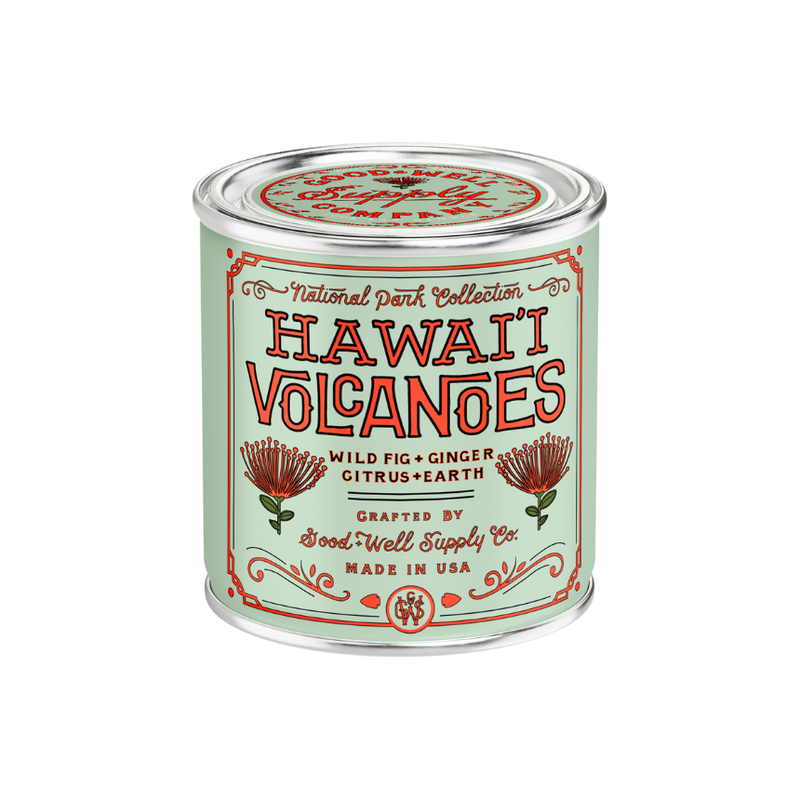 Good & Well Supply Co Hawai'i Volcanoes National Park Candle Candles