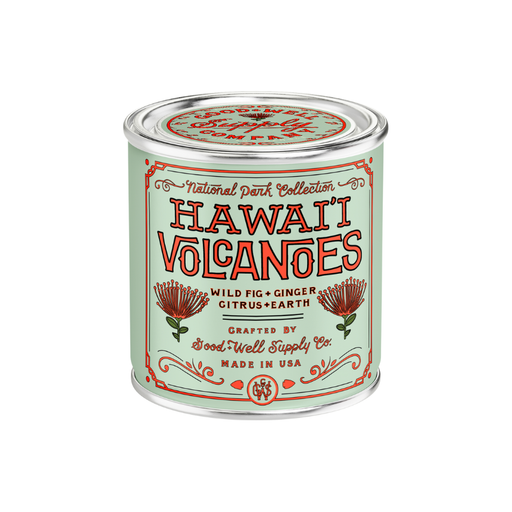 Good & Well Supply Co Hawai'i Volcanoes National Park Candle Candles