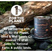 Good & Well Supply Co Guadalupe Mountains National Park Candle Candles