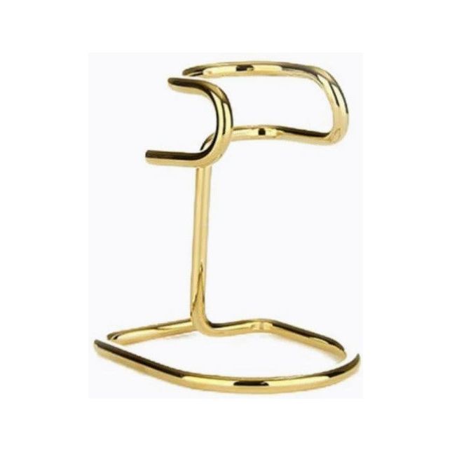 Omega Omega Gold Metal Shaving Brush Stand Shaving Brush Stand