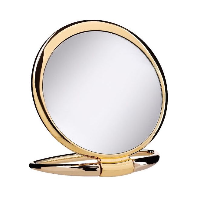 Janeke Janeke AU443.3 Diameter 17 cm Golden Table Mirror Makeup Mirror