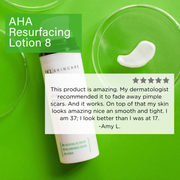 DCL Skincare AHA Resurfacing Lotion 8 Bottle