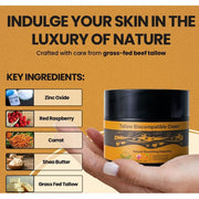 WhollyKaw WhollyKaw Tallow Biocompatible Nourishing Cream 3.52 oz Face Cream