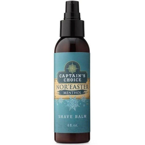 Captain's Choice Captain's Choice Nor'Easter Menthol Shave Balm 4 Oz White Smoke