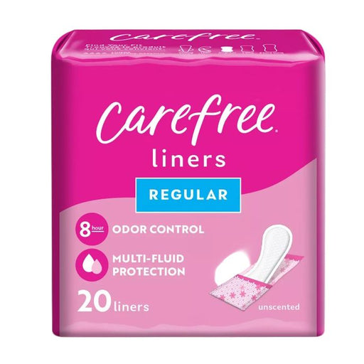 Carefree Carefree Acti-Fresh Body Shape Pantiliners Regular Unscented - 20 Liners Health & Beauty