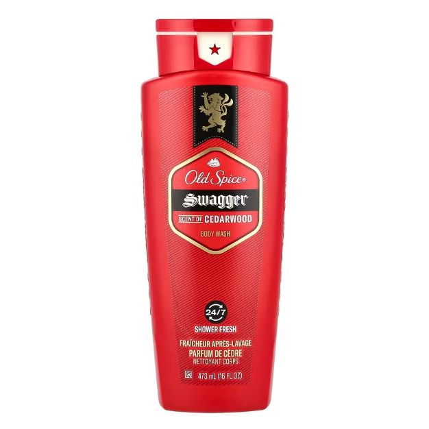 Old Spice Old Spice Red Zone Swagger Cedarwood Body Wash For Men 21 Fl Oz Body Wash White Smoke