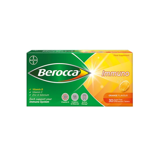 Berocca Berocca Immuno – Energy And Immune Support 30 tablets Vitamins & Supplements