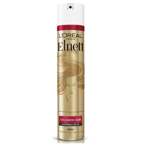 0 Loreal Paris Elnett Volume Flat Hair Strong Hold Hair Spray 400ml Breath Spray