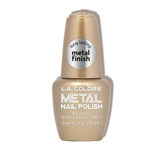 Mill's Beauty Supply LA Colors Dark Metal Nail Polish (1 pc) Nail Products