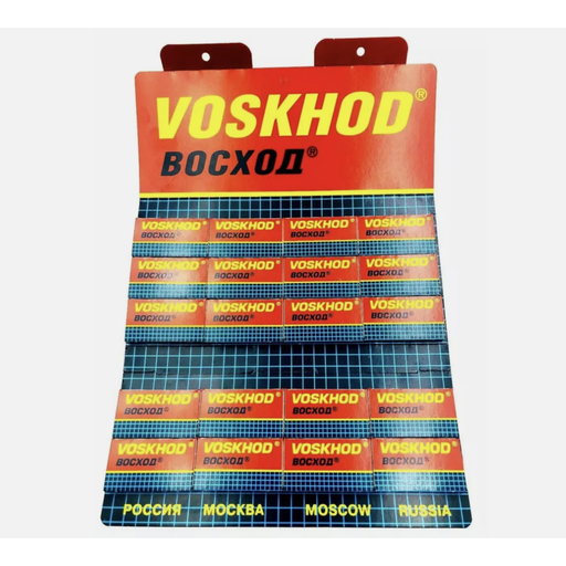 Voskhod Voskhod Teflon Coated Double Edge Blades - 20 x 5 Blades Double Edge Blades