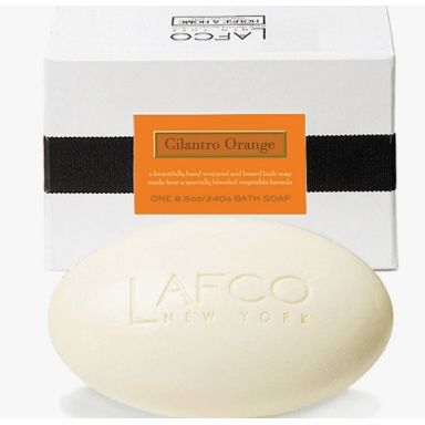 Lafco Lafco New York Cilantro Orange Bath Soap 8.5oz Bar Soap