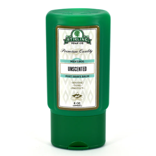 Stirling Soap Co Stirling Soap Co. Menthol Unscented Post Shave Balm 4 Oz Post Shave Balm