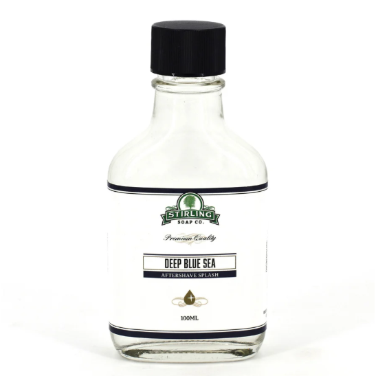 Stirling Soap Co Stirling Soap Co. Deep Blue Sea Shaving Collection Shaving Set