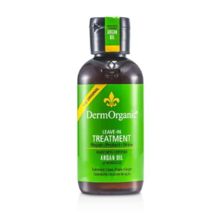 DermOrganic Official Shop DermOrganic Leave-In Treatment with Organic Argan Oil 4 oz Hair Treatment