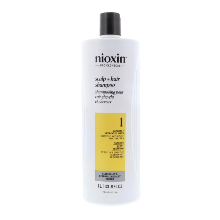 Nioxin Nioxin System 1 Natural Hair Light Thinning Cleanser Shampoo 33.8oz Shampoo