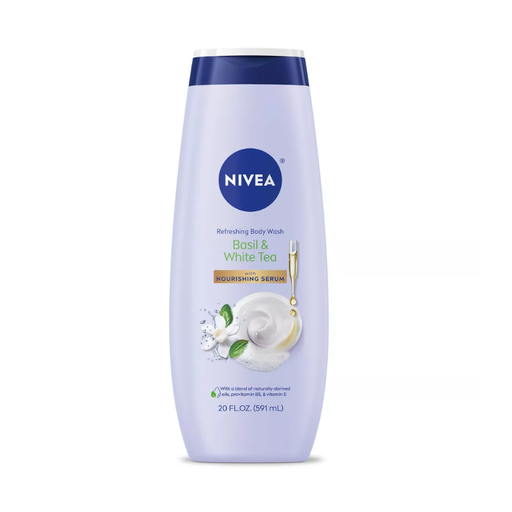 Nivea Nivea Basil & White Tea Refreshing Body Wash 20 Fl. Oz. Bottle Body Wash