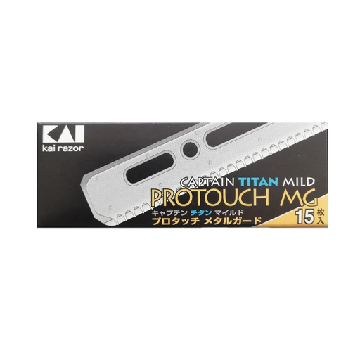 Kai Kai Captain Titan Mild Protouch Mg 15 Ct Shaving Blades