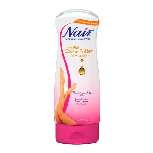 Nair Nair Hair Remover Lotion, With Rich Cocoa Butter And Vitamin E Lotion & Moisturizer White Smoke