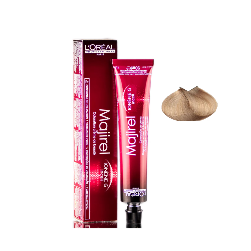 Majirel L'Oreal Professionnel Majirel Permanent Creme Color 9.13 9BG Hair Color White Smoke