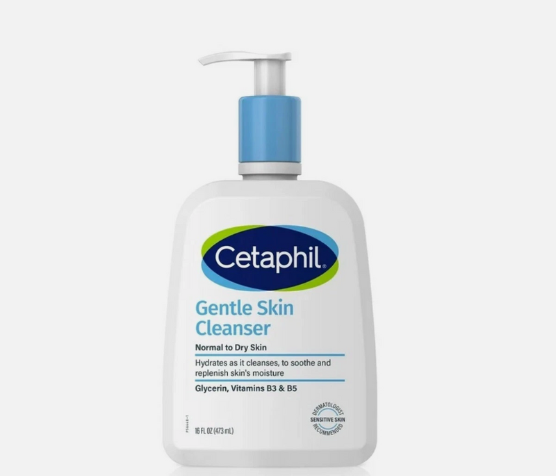 Cetaphil Gentle Skin Cleanser, Hydrating Normal to Dry Skin - 16.0 Fl Oz