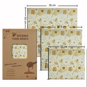 SmartPursue™ Eco-Friendly Reusable Food Wraps beeswax food wraps