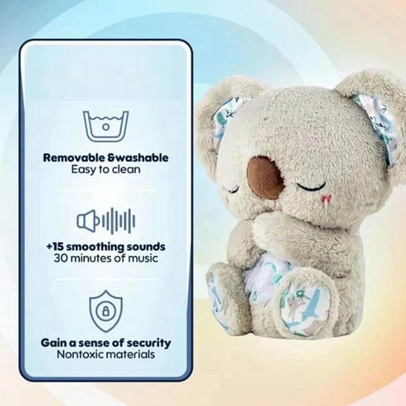 SmartPursue™ Anxiety Relief sleeping Koala Breathing Plush Toy Plush Toys