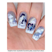 UberChic Beauty Seashells & Sunshine Stamping Plate