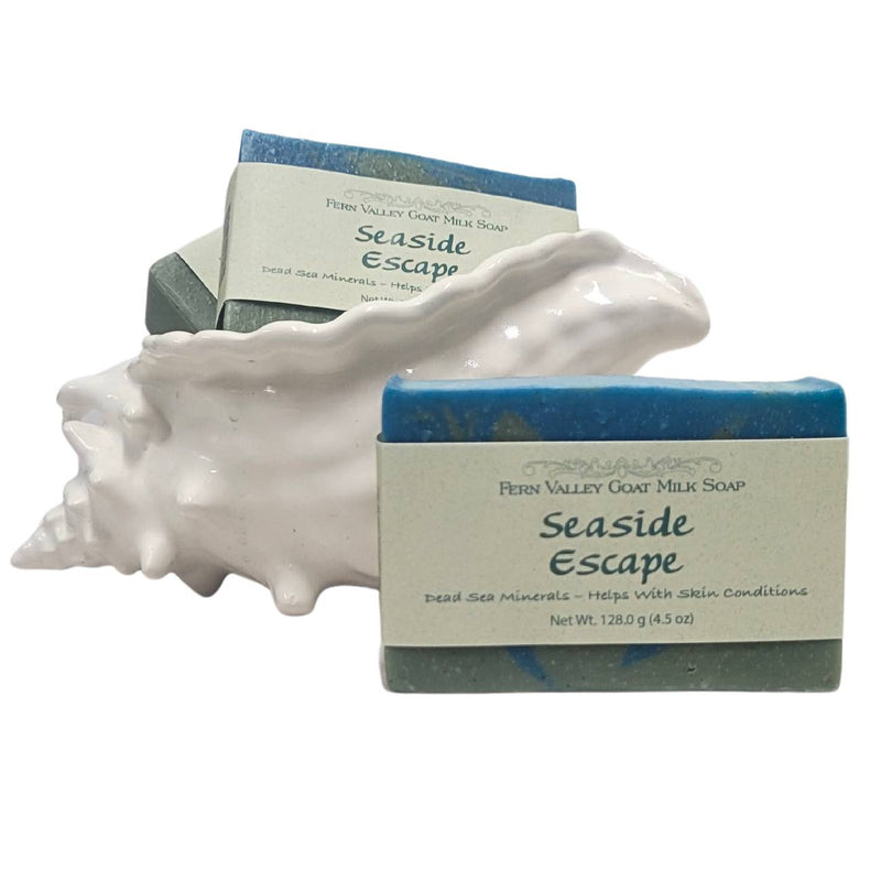 Fern Valley Soap Natural Goat Milk Soap | Dead Sea Mineral Soap | Seaside Escape Goat Milk Soap