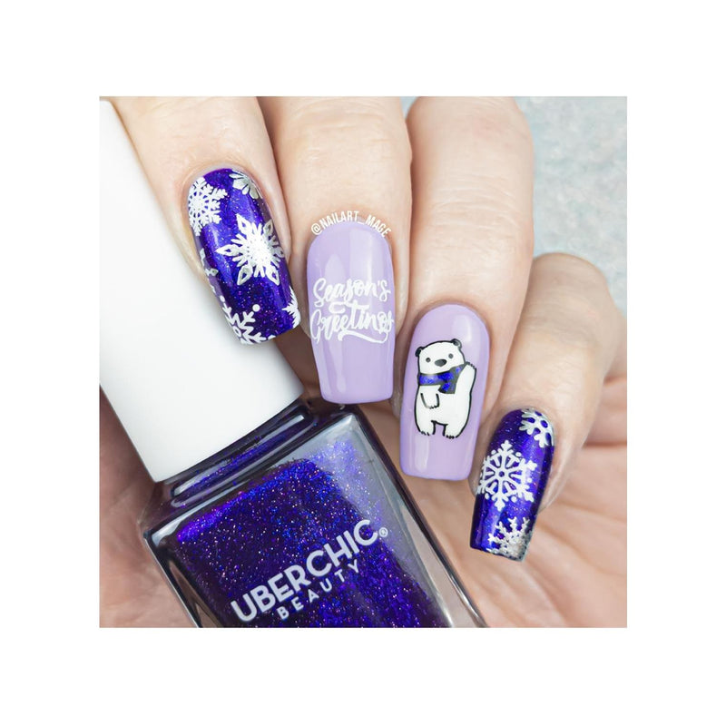 UberChic Beauty Deep Freeze - Holographic Polish Regular Polish