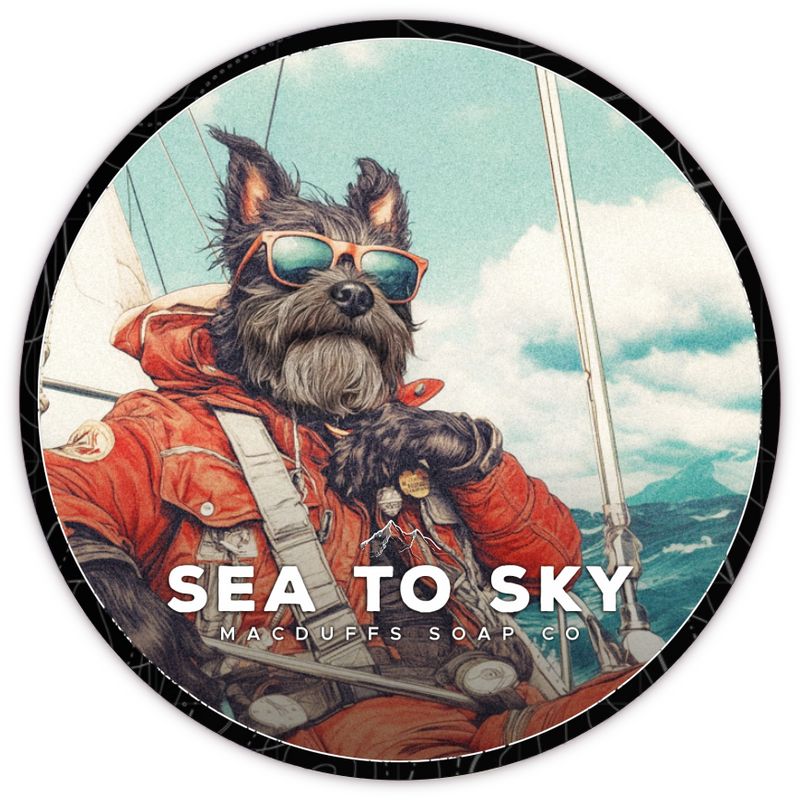 Macduffs Soap Company Sea to Sky Shave Soap 120g