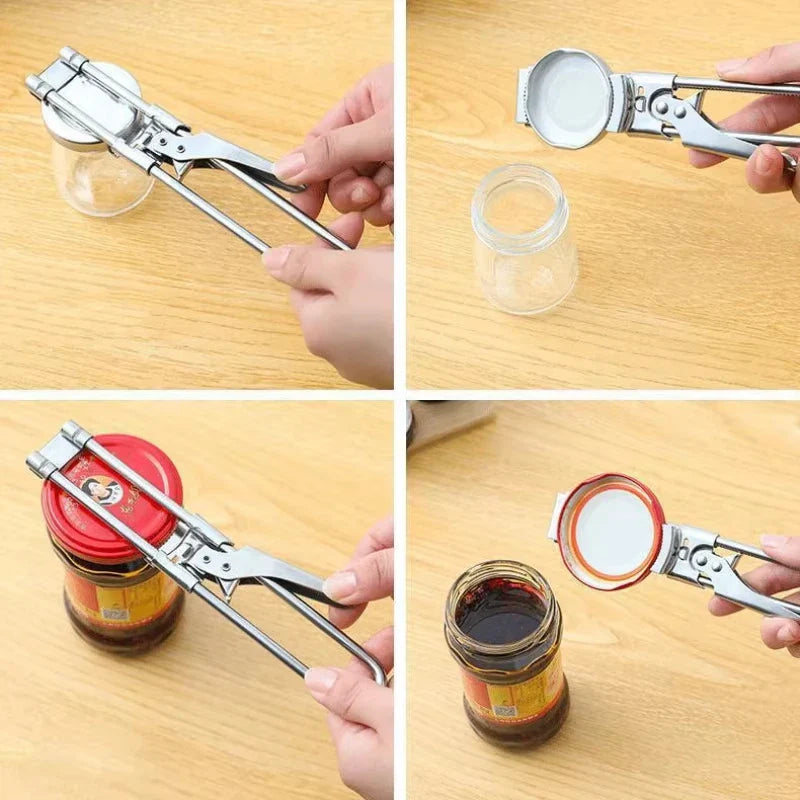 SmartPursue™ Adjustable Stainless Steel Jar & Bottle Opener Can Opener