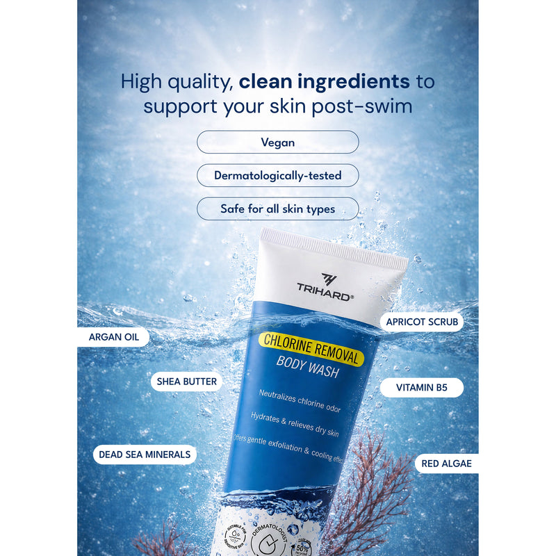 TRIHARD Chlorine Removal Body Wash Single Product