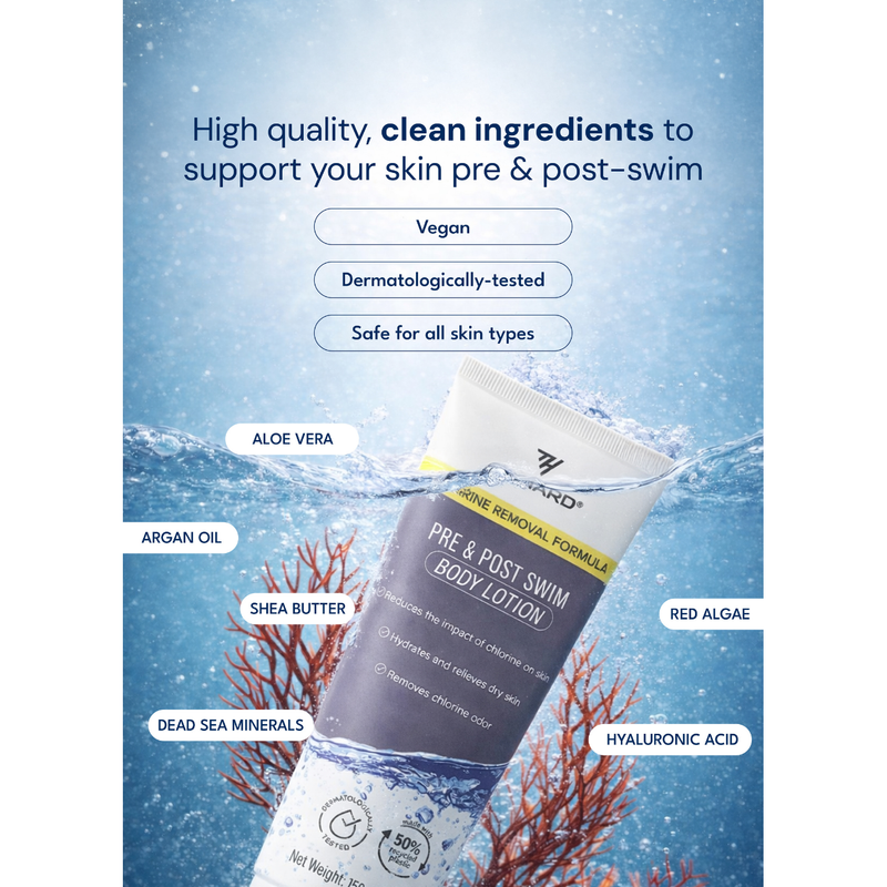 TRIHARD Chlorine Protection Body Lotion - Pack Of Three Pre-Built Bundle