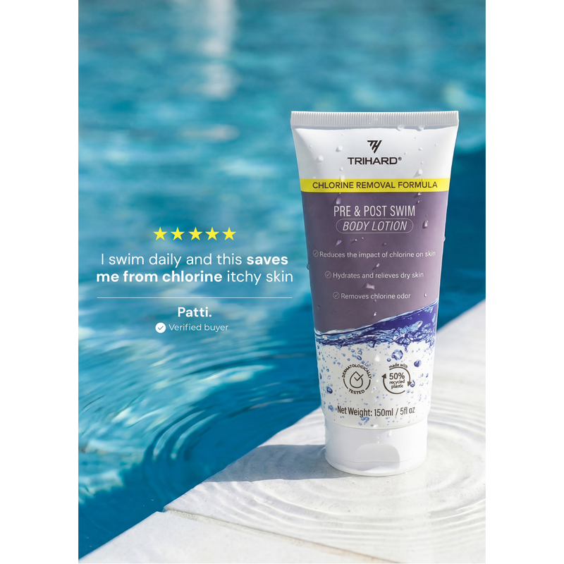 TRIHARD Chlorine Protection Body Lotion - Pack Of Three Pre-Built Bundle