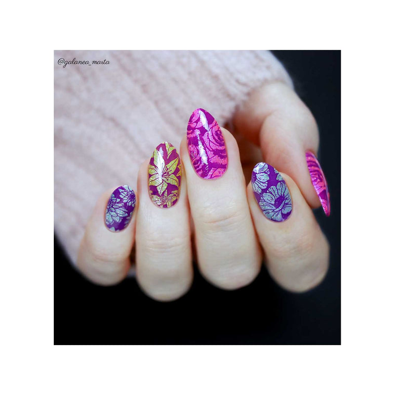 UberChic Beauty Secret Garden-02 Stamping Plate