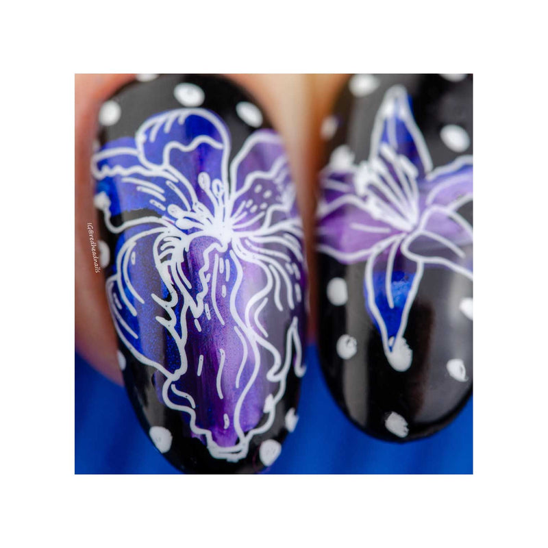 UberChic Beauty Secret Garden-02 Stamping Plate