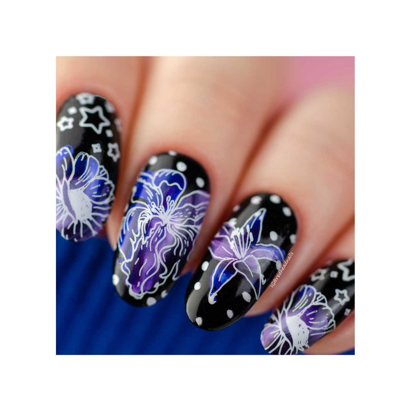 UberChic Beauty Secret Garden-02 Stamping Plate