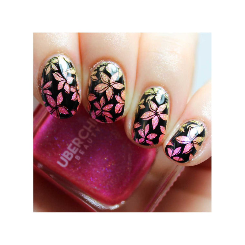 UberChic Beauty Secret Garden-02 Stamping Plate