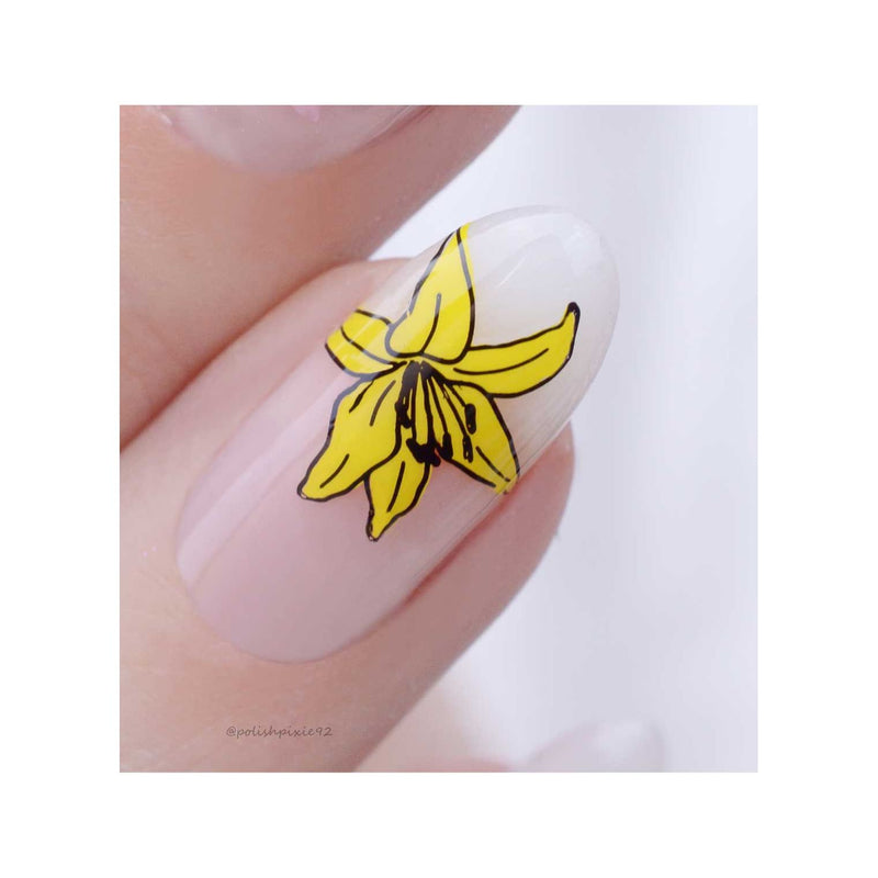 UberChic Beauty Secret Garden-02 Stamping Plate