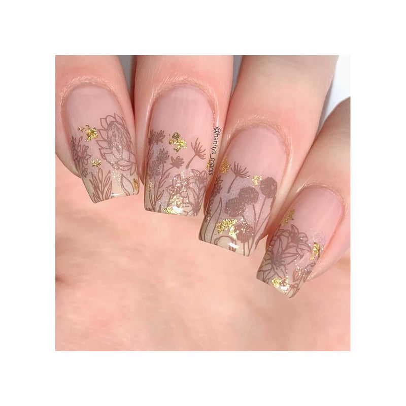 UberChic Beauty Secret Garden-02 Stamping Plate