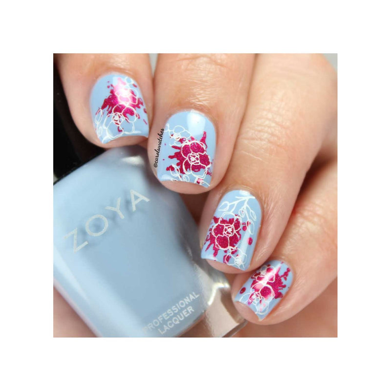 UberChic Beauty Secret Garden-02 Stamping Plate