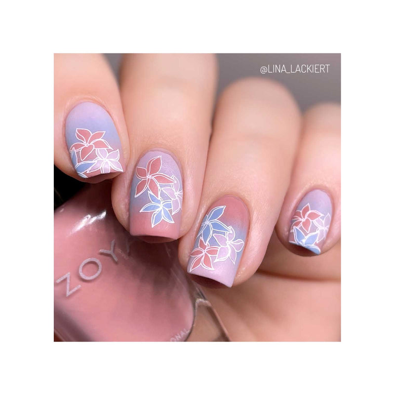 UberChic Beauty Secret Garden-02 Stamping Plate
